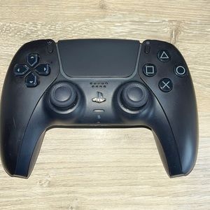 A playstation 5 controller that has only been used once and in good condition